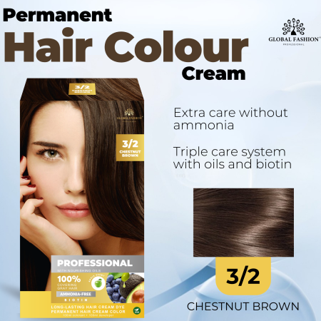 Hair dye close up smooth creamy texture صبغة شعر لقطة مقربة