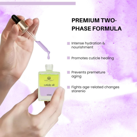 Global Fashion Cuticle Oil – Natural Blend of Olive, Coconut, Lavender, Rosemary & Jojoba Oils
