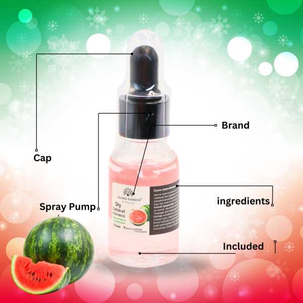 Global Fashion Professional Cuticle Oil – Natural Nail & Skin Care Blend