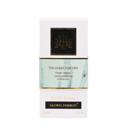 The Scent for Her EDP 30ml – Women Perfume 30ml Close Up - Premium Eau de Parfum Spray Bottle | عطر 30 مل صورة مقربة