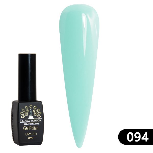 Gel polish BLACK ELITE 094, Global Fashion 8 ml