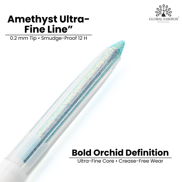 Waterproof gel eyeliner pen 0.3g precision tip smudge proof ايلاينر جل مقاوم للماء