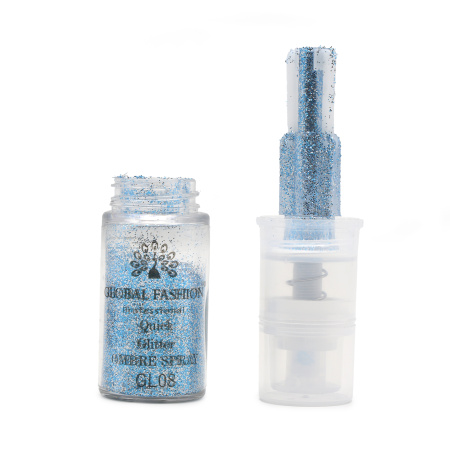 Dry Spray for Gradient Ombre Nails, Glitter, 08