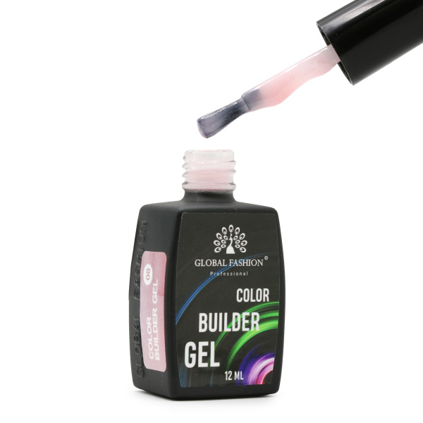 Global Fashion Color Builder Gel 12ml | Nail Extension Gel | جل بيلدر ملون
