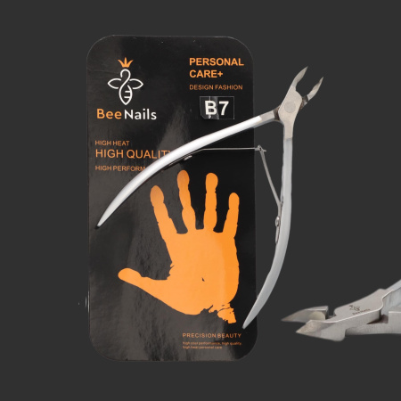 BeeNails Cuticle Nipper Kit – Stainless Steel | B7 Cuticle Nipper Close View Nail Tool | قاطع الكيوتكل
BeeNails Cuticle Nipper Kit – Stainless Steel | B7 Nail Cutter Detailed View Professional Tool | اداة قص الكيوتكل
