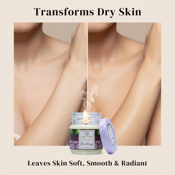 Global Fashion 30 ml Massage Candle – 21 Aromatherapy Scents