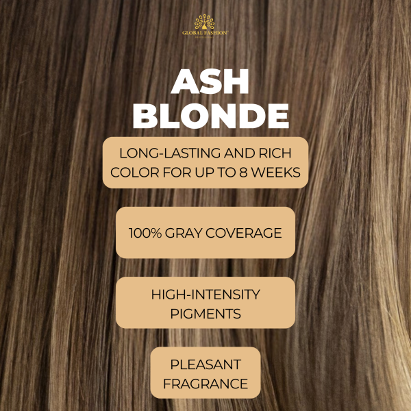 Hair color cream preview vibrant shade grey coverage صبغة شعر