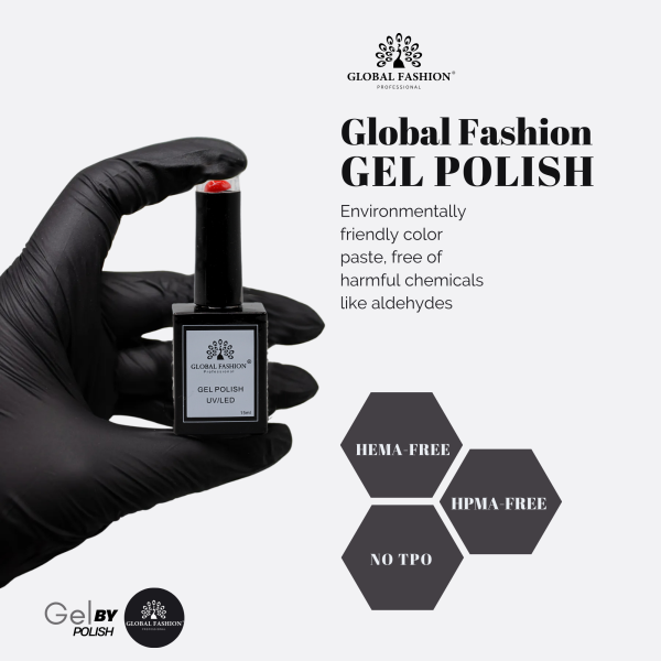 Glitter & Glimmer Nail Polish 15ml UV LED | 137-Persian Plum Shimmer 1p Glitter Shimmer Gel Nail Polish Bottle 15ml - UV LED Soak Off Nail Color UAE GCC | طلاء أظافر جل