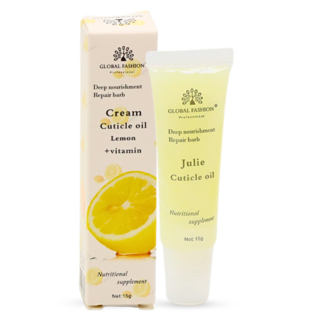 Cuticle Oil Cream – Nail & Cuticle Care | Lemon + Vitamin Cuticle Oil Close View Nail Care | زيت الكيوتكل
Cuticle Oil Cream – Nail & Cuticle Care | Lemon + Vitamin Nail Oil Detailed View Moisturizing Treatment | زيت الاظافر