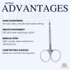Global Fashion Manicure Scissors | Detailed Professional Nail Scissors Straight & Curved
مقص مانيكير جلوبال فاشن | مقص أظافر احترافي مستقيم ومنحني بالتفصيل
