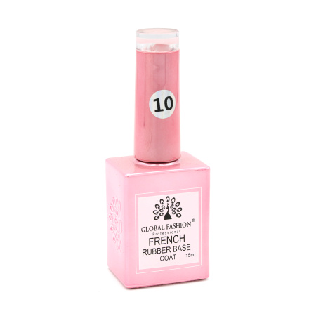French Rubber Base Coat 15ml – Global Fashion | Professional Nail Gel Base
فرنش روبر بيس كوت 15 مل – جلوبال فاشن | بيس جل بوليش احترافي للأظافر
