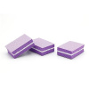 Global Fashion Mini Nail Buffer 50pcs – Sanding Blocks | Purple Nail Buffer Block Close View Smoothing Tool | مبرد اظافر
Global Fashion Mini Nail Buffer 50pcs – Sanding Blocks | Purple Nail File Buffer Detailed View Polishing | اداة تلميع الاظافر