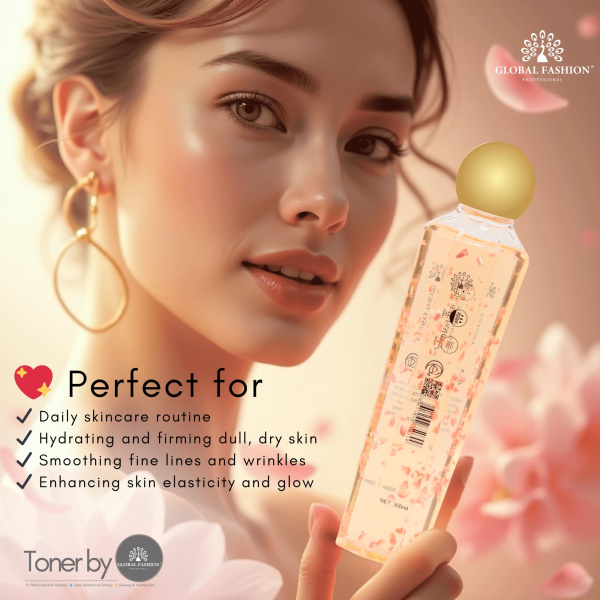 Global Fashion toner preview hydrating alcohol free formula تونر مرطب للوجه