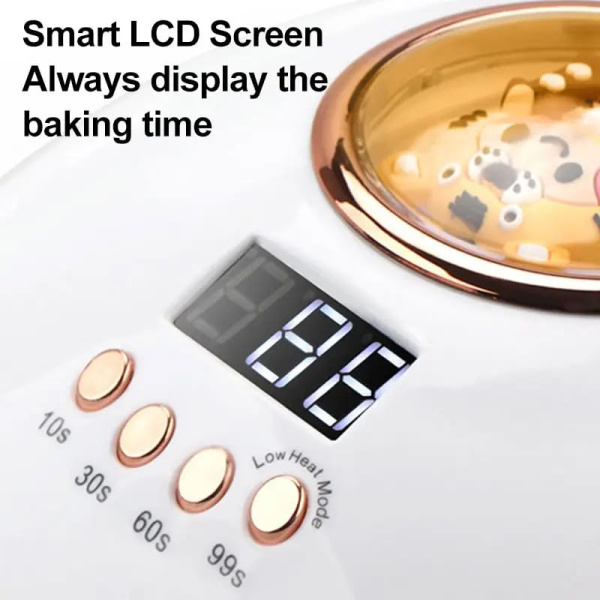 SUN S8 Pro UV/LED Nail Lamp 268W – Mint Green Professional Gel Nail Dryer
