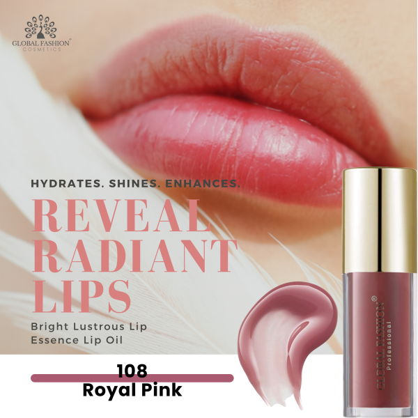 Global Fashion lip oil gloss high shine hydrating tinted finish ليب اويل لامع