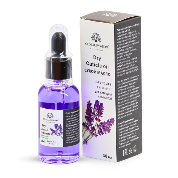 Global Fashion Professional Cuticle Oil – Natural Nail & Skin Care Blend