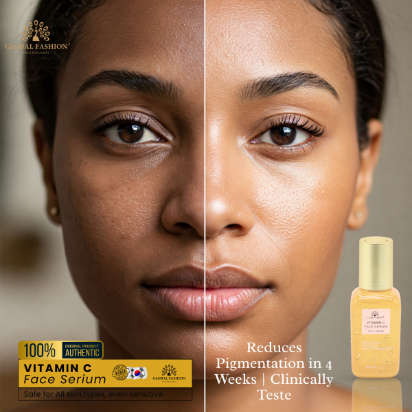 Vitamin C Face Serum 50ml – Brightening Face Serum Bottle 50ml - Anti Aging Hydrating Skincare Serum UAE GCC | سيروم للوجه