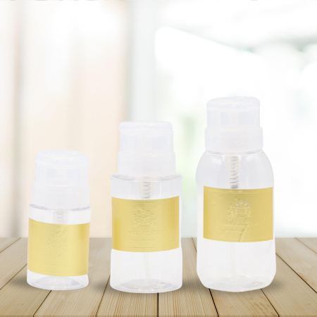 Global Fashion Pump Dispenser Bottle – Lockable | 150ml Pump Dispenser Bottle Close View | زجاجة موزع سوائل
Global Fashion Pump Dispenser Bottle – Lockable | 150ml Liquid Dispenser Bottle Detailed View | عبوة موزع سوائل