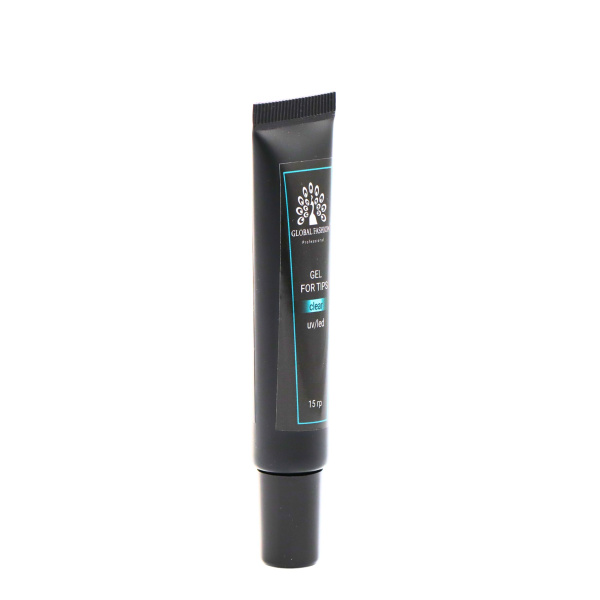 GLOBAL FASHION Brush On Nail Glue 10g - Strong Adhesive for False Nails and Nail Tips UAE GCC | غراء الأظافر