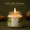 Global Fashion Massage Candle – 30 ml Aromatherapy Spa Candle in 21 Scents