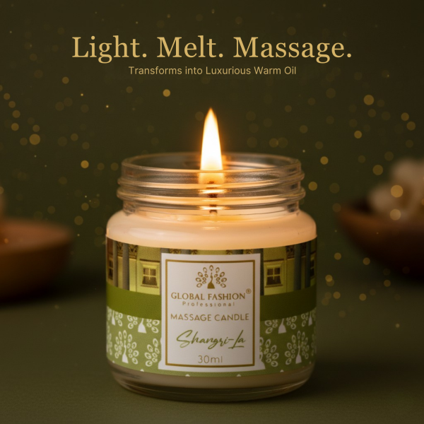 Global Fashion 30 ml Massage Candle – 21 Aromatherapy Scents