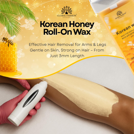 Roll-On Wax Cartridge 400ml – Hair Removal | Honey Wax Cartridge Close View Hair Removal | شمع رول
Roll-On Wax Cartridge 400ml – Hair Removal | Honey Paraffin Wax Detailed View Skin Care | شمع بارافين