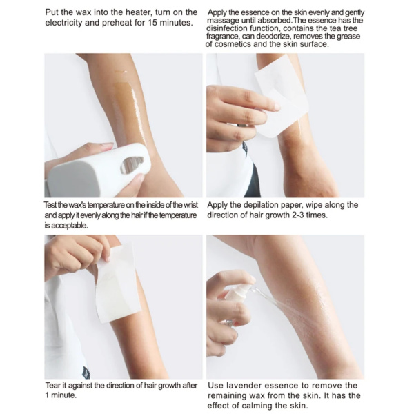 Roller Wax Cartridge – Hair Removal | Chocolate Roll On Wax Cartridge Hair Removal | شمع رول
Roller Wax Cartridge – Hair Removal | Chocolate Paraffin Wax Skin Treatment | شمع بارافين