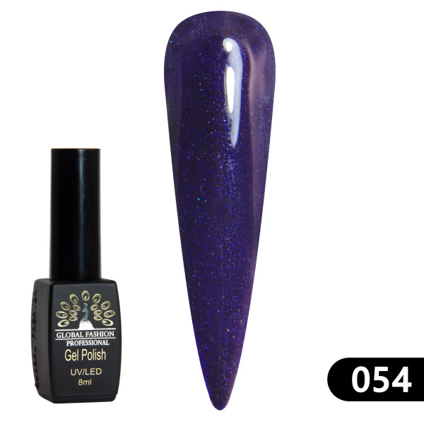 Gel polish BLACK ELITE 055, Global Fashion 8 ml