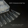 Dual Nail Forms 120pcs – Clear Extension Forms | Stiletto Nail Tips Close View Extension Kit | اطراف اظافر
Dual Nail Forms 120pcs – Clear Extension Forms | Stiletto Dual Nail Forms Detailed View | اظافر صناعية