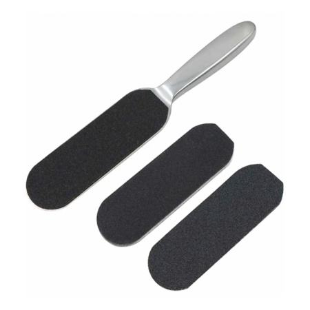 Foot File Replacement Pads 50pcs – Adhesive Refills | PF-150 Foot File Pads Close View Callus Removal | مبرد القدم
Foot File Replacement Pads 50pcs – Adhesive Refills | PF-150 Pedicure Pads Detailed View Smooth Feet | ورق برد القدم