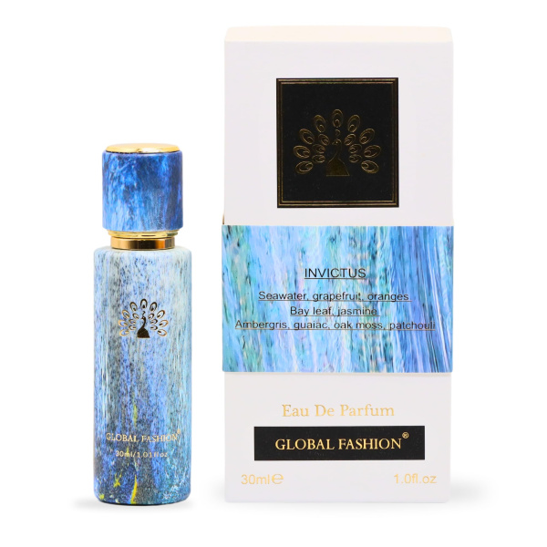 Invictus Eau de Parfum 30ml – Men’s Fresh EDP 30ml Eau de Parfum Bottle - Long Lasting Luxury Fragrance for Men & Women UAE GCC | عطر فاخر 30 مل