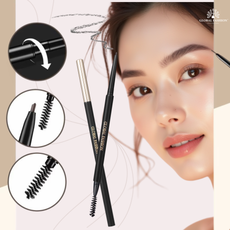 Global Fashion eyebrow pencil close up fine tip precision spoolie قلم حواجب لقطة مقربة