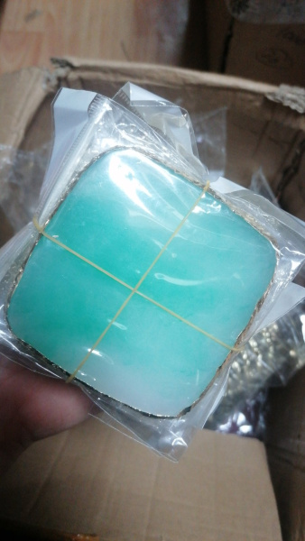 Palette stone square turquoise