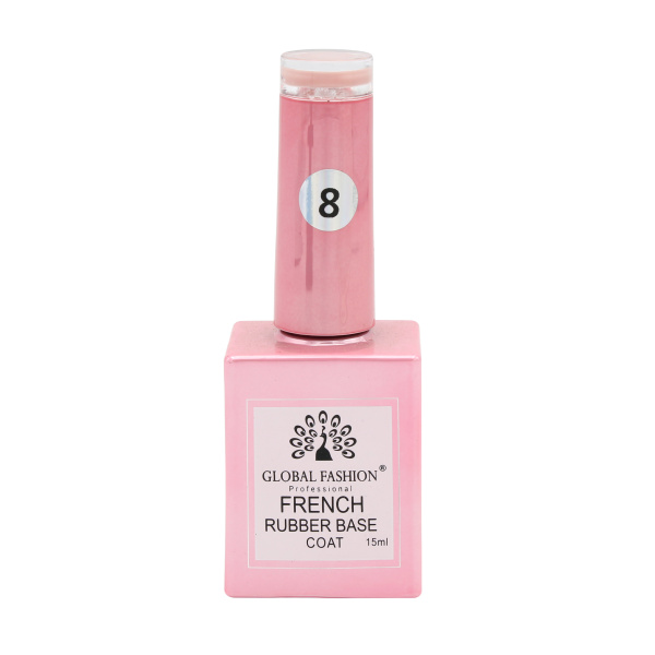 French Rubber Base 15ml – Global Fashion | Preview Nail Gel Polish Base
فرنش روبر بيس كوت 15 مل – جلوبال فاشن | عرض بيس جل بوليش للأظافر
