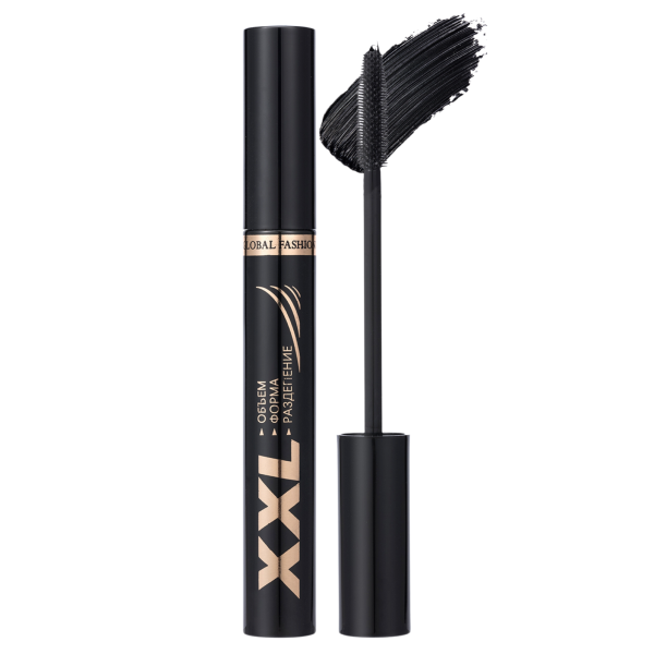 XXL black waterproof mascara volume length curl lashes ماسكارا سوداء مقاومة للماء