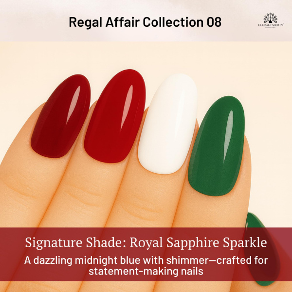 Black Elite Gel Nail Polish Set 6x8ml – UV/LED | Regal Affair Gel Nail Polish Set UV LED High Shine | طلاء اظافر جل
Black Elite Gel Nail Polish Set 6x8ml – UV/LED | Regal Affair Nail Gel Polish Set Long Lasting | مناكير جل