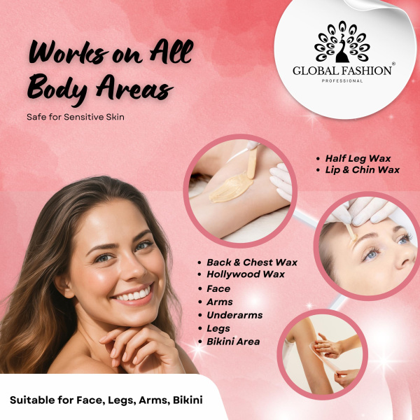 Roll-On Wax Cartridge 400ml – Hair Removal | Rose Roll On Wax Cartridge Hair Removal | شمع رول
Roll-On Wax Cartridge 400ml – Hair Removal | Rose Paraffin Wax Skin Treatment | شمع بارافين