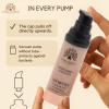 Global Fashion serum foundation close up pore blurring lightweight finish كريم اساس لقطة مقربة طبيعي