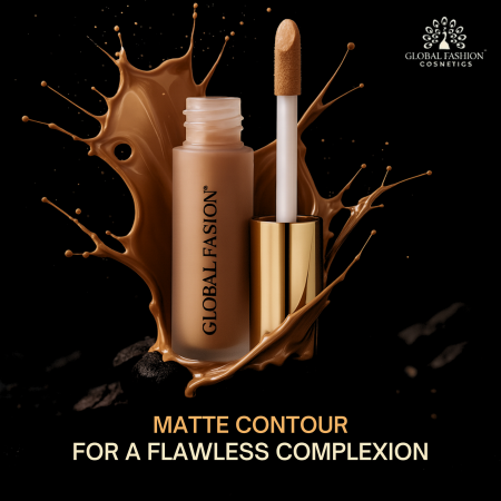 Global Fashion contour close up matte sculpt finish كونتور لقطة مقربة
