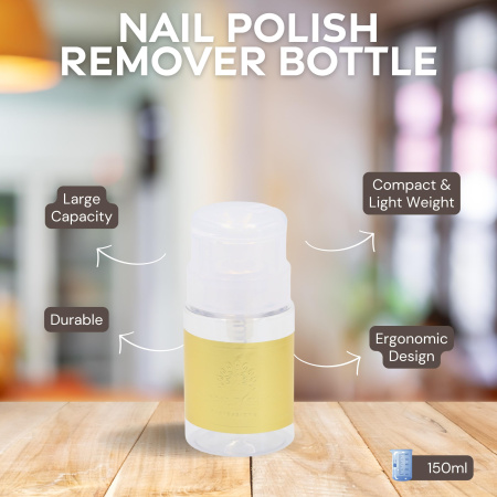 Global Fashion Pump Dispenser Bottle – Lockable | 150ml Pump Dispenser Bottle Close View | زجاجة موزع سوائل
Global Fashion Pump Dispenser Bottle – Lockable | 150ml Liquid Dispenser Bottle Detailed View | عبوة موزع سوائل