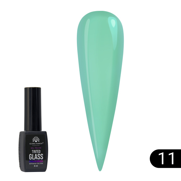 Stained glass gel polish Global Fashion 8 ml, Tinted Glass 11