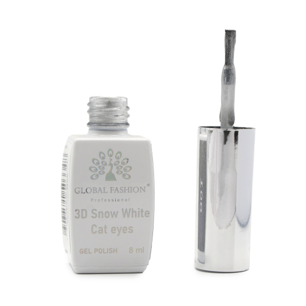 Global Fashion Cat Eye 3D Gel Polish Snow White Collection - 232 Magnetic Shades
