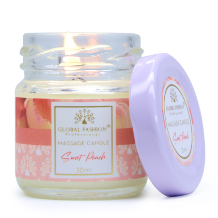Global Fashion Massage Candle – 30 ml Aromatherapy Spa Candle in 21 Scents