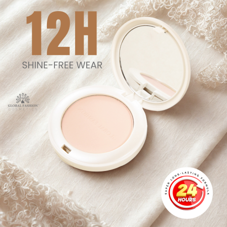 Global Fashion compact powder close up velvet matte finish بودرة مضغوطة لقطة مقربة