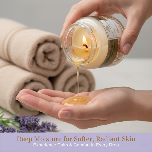Global Fashion 30 ml Massage Candle – 21 Aromatherapy Scents
