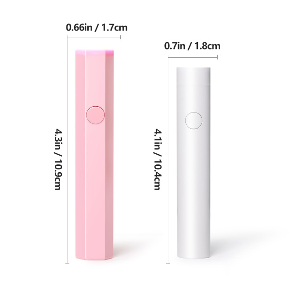 Global Fashion Mini LED Nail Lamp – USB Handheld Gel Curing | Octagon White uv led nail lamp 50w fast gel curing manicure device مصباح اظافر احترافي