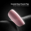 French Nail Tips 150pcs – Clear Gel Extensions Set Nail Tips Close View Extension Kit | اطراف اظافر
French Nail Tips 150pcs – Clear Gel Extensions Set Dual Nail Forms Detailed View | اظافر صناعية