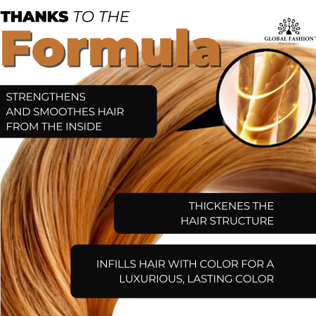 Hair dye close up smooth creamy texture صبغة شعر لقطة مقربة
