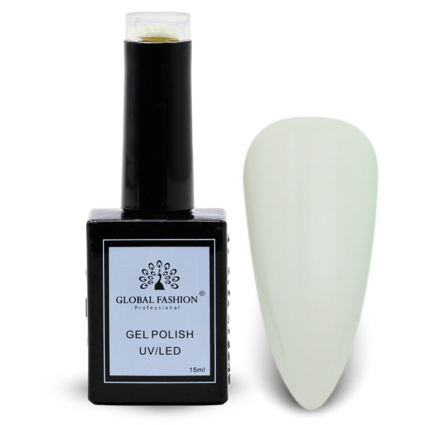 Citrus Splash Nail Polish 15ml UV LED | 95-Angel's Whisper 1p Green Gel Nail Polish Bottle 15ml - UV LED Soak Off Nail Color UAE GCC | طلاء أظافر جل أخضر