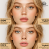 Velvet Smooth lip liner close up creamy texture matte finish قلم تحديد شفاه لقطة مقربة